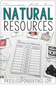 Engaging Ways To Teach Natural Resources Priceless Ponderings Social Studies Worksheets Social Studies Resources Social Studies Lesson