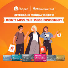 It provides customers with an easy, secure and fast online shopping experience through strong payment and logistical support. Shopee Use Your Metrobank Credit Card Every Monday Until Facebook