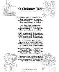 O Christmas Tree Lyrics Bluebonkers O Christmas Tree Free Printable Christmas Carol Lyrics Sheets Favorite Christmas Song Sheets