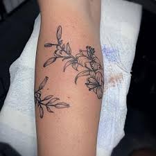 Flower tattoos make for some of the most versatile tattoos for men and women. Chris Did This Lilly Flower Band Full Spectrum Tattoo Facebook
