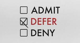 How to Handle a College Early Decision or Early Action Deferral - International College Counselors
