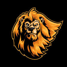 1202 logo free clipart public domain vectors. Lion Head Logo Mascot Gambar Serigala Gambar Logo Keren