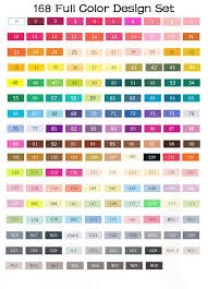 Touch Five Markers Color Chart Touchfive
