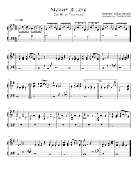 Read or print original the mystery of love lyrics 2020 updated! Mystery Of Love Call Me By Your Name Sheet Music For Piano Solo Musescore Com
