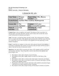 How to make a lesson plan for preschool as the parent of a preschooler, we know you're very busy. Lesson Plan Ed101 Boston University