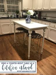 Our Kitchen Table Island Counter Height Kitchen Table Counter Height Table Diy Kitchen Decor