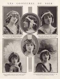 Evening Hairstyles 1912 Egyptian Style Photo Reutlinger Studio Edwardian Hairstyles Evening Hairstyles Hair Styles