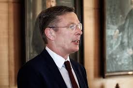 The President of the Bremen Parliament with the accompanying delegation are  being received in the Riga City Council