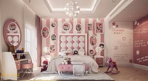 Pink and grey bedroom gold best bedrooms on. Pink And White Girl S Bedroom Design Idea Digsdigs