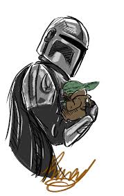 A Foundling Is In Your Care Star Wars Drawings Star Wars Pictures Star Wars Art