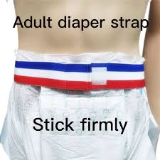 Household Adult Paper Diaper Fixing Strap Diapers Velcro Fixing Belt for  Elderly Bedridden Incontinence Patients - AliExpress