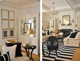 10 Ways To Add Glam To Your Hollywood Home Glam Or Glamorous Decor Is All About Luxury Mood Drama Black And Gold Living Room Gold Living Room Gold Living