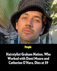 🔗: bit.ly/3QpbHzT Celebrity hairstylist Graham Nation has died. He was 39.  📷: Graham Nation/Instagram