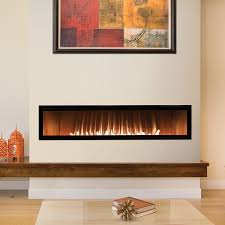 Wall mounted — these patio heaters use a metal housing that contains an infrared heater. Empire Boulevard Ventless Linear Gas Fireplace 60 Woodland Direct