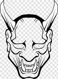 Original file at image/png format. Lucifer Satan Demon Devil Hell Smile Oni Mask File Transparent Png