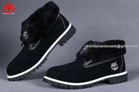 Black And White Timberlands Mens Teddy Fleece Lining Mens Timberland Roll Top Boots Black 85 00 Womens Black Timberland Boots Timberland Boots Black Timberland Boots Mens