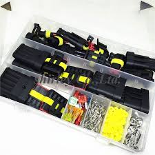 Support numerous applications, including connecting devices with flexible conductors to fixed installations (e.g., blinds. 240pcs Superseal Amp Tyco Waterproof 12v Electrical Wire Connector Sets Kits With Crimp Terminal And Car Electrical Wire Connectors Car Fuses Electrical Wiring