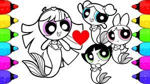 Maybe you would like to learn more about one of these? Powerpuff Girls Coloring Book Pages For Kids How To Draw And Color Powerpuff Bliss Youtube