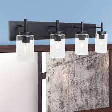 Free lifetime warranty · low price guarantee · quick delivery 17 Stories Morello 4 Light Dimmable Black Vanity Light Reviews Wayfair