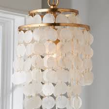 Elegant Capiz Shell Pendant Capiz Shell Chandelier Bohemian Living Room Decor Capiz Shell