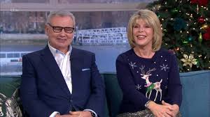 Eamonn holmes jokingly scheduled in a 'sex date' with his wife ruth langsford on this morningcredit: Eamonn Holmes Drops Hint Wife Ruth Langsford Is On The Masked Singer Heart