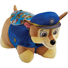 Nickelodeon Paw Patrol Chase Sleeptime Lite Plush Nightlight Pillow Pets Animal Pillows Pet Paws Paw Patrol Nickelodeon