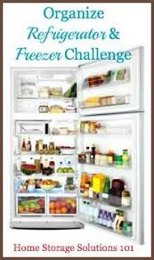 Organizing Refrigerator And Freezer Challenge Step By Step