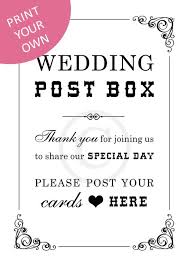 Digital Download Wedding Post Box Sign Wedding Post Box Post Box Sign Post Box