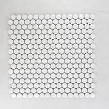 From checkered tiles to mixing textures and choosing patterns, we'll share tips on how to bring bold and luxury style into your home. Penny Round Tiles White Gloss Tile Warehouse