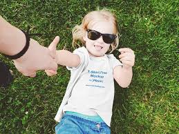 Download Kids T Shirt Mockup Featuring A Little Girl With Sunglasses Free Mockup