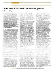 OLLIFF FAMILY HISTORY