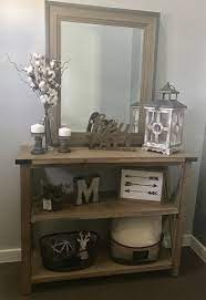 New Modern Farmhouse Entry Way Console Table Decor Console Table Decorating Entry Table Decor Entryway Table Decor