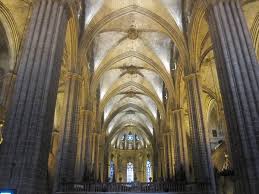 There are many chapels and monuments in the cathedral which are devoted to almost 150 saints. Inside Barcelona Cathedral Photo