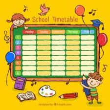 15 best school timetable images school timetable school