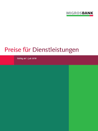 Looking for migros bank login? Preis Broschuere Migros Bank Prices 2018