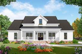 Plan 51188mm Open Concept 3 Bed Modern Farmhouse Plan With Carport Modern Farmhouse Plans Farmhouse Style House Farmhouse Style House Plans