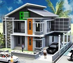 Bagi anda yang ingin membangun rumah tinggal berkonsep minimalis modern tapi masih bingung ingin desain seperti apa, tak ada salah membaca artikel ini sampai habis. ãƒ„ 75 Model Desain Rumah Minimalis 2 Lantai Sederhana Modern Tampak Depan