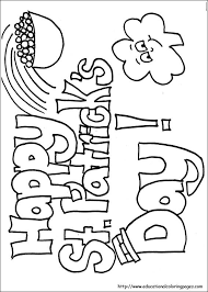 St Patrick S Day Coloring Educational Fun Kids Coloring Pages And Presc St Patrick Day Activities St Patricks Coloring Sheets St Patricks Day Crafts For Kids