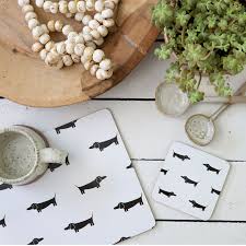 Featuring a block print style with an arts & craft feel, this set of 6 coasters from pimpernel is a stunning addition to the home. Cork Backed Placemats And Coasters In Australia My Hygge Home