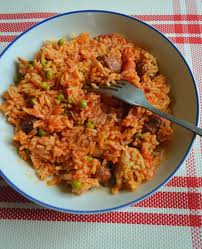 Cc Cuisine Riz Pilaf Aux Merguez Au Poulet Et Aux Petits Pois Riz Pilaf Plat Sans Viande Recette Petit Pois