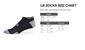 under armour socks size