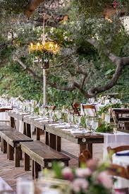How To Give Your Warm And Sunny California Wedding A Fall Vibe Wedding Chandelier Beautiful Outdoor Wedding Outdoor Wedding Decorations