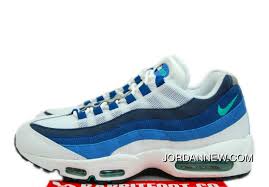 Nike 95 Air Max95 Men Shoes Full Palm Cushion Running Shoes Yin Yang Shoes What The Women Shoes 20th Anniversary 810374 07820 White Blue Copuon