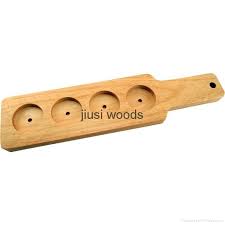 The wooden shot glass holder is one of the best party accessories ever! Wood Cup Holder Wooden Beer Wine Glass Tray Wooden Serving Tray Jiusi 6 Jiusi Woods China Manufacturer Art Box Arts Crafts