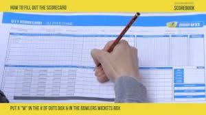 Cricket score sheet blank darts. Australian Cricket Revised Junior Formats Junior Cricket Scorebook Youtube