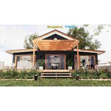 Imagine Kit Homes Bangalow Ultimate 820 8 Sq Ft 2 Bedroom Cat5 Tiny Home Diy Steel Frame Building Kit For Concrete Foundation Bu The Home Depot In 2021 Tiny House Kits Kit