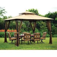 Replacement For Wilson And Fisher 10 X10 Bamboo Look Gazebo Backyard Gazebo Outdoor Gazebos Gazebo Replacement Canopy