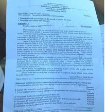 În 2018, elevii de la profilul real au avut de redactat un eseu de minimum 400 de cuvinte, în care să prezinte particularitățile unui text narativ studiat, aparținând lui camil petrescu. Bacalaureat 2014 Subiectele De La Limba RomanÄƒ Profilul Real Elevilor Le A Picat O Poezie De Mihai Eminescu