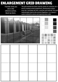 Choose too big, then the blocks are so big, you loose accuracy. 10 High Quality Art And Design Worksheets For Enlarging Using The Grid Method Teaching Resources