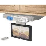Ilive bluetooth wireless under the kitchen cabinet led tv/dvd combothe ilive bluetooth under the cabinet 10 swivel dvd/cd player is a capable, compact and. Under Cabinet Tv A Space Saving Option For Any Home Kitchen